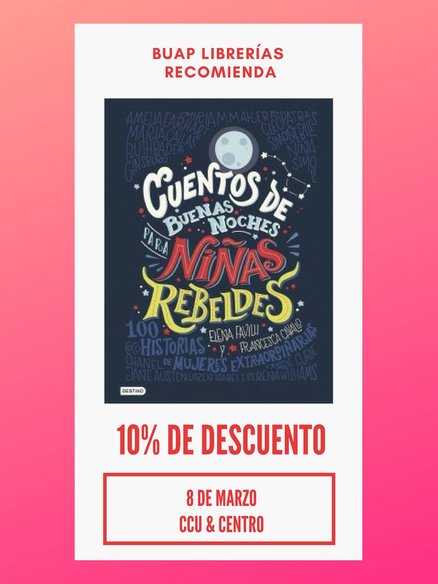 buaplibrerias's tweet image. Estas son algunas recomendaciones que #BUAPLibrerías te ofrece para el #DíaDeLaMujer