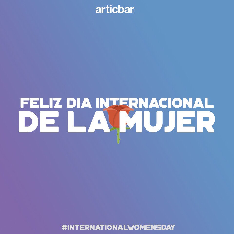 Felicitamos a todas las mujeres que día a día nos regalan sus sonrisas, diversión, actitud, fuerza y lucha por la igualdad. ⭐️🌹 #InternationalWomensDay #DíadelaMujer #DíaInternacionaldelaMujer