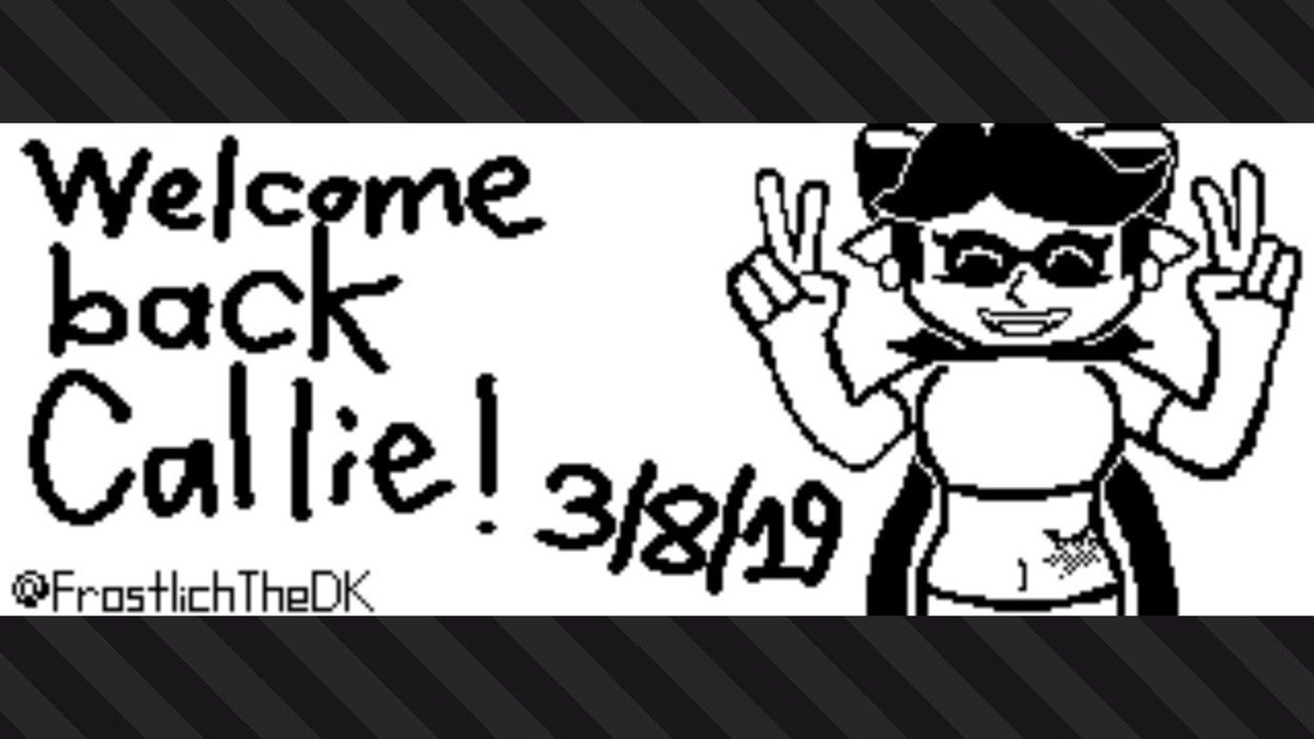 FrostlichTheDK's tweet image. #Splatoon2 #NintendoSwitch Drew up this to celebrate Callie finally on this day 1 year ago. (Tried to have her tattoo fading away also.)