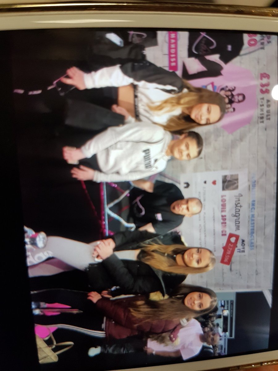 bds_dance's tweet photo. More celebrity spotting by some of our year 9s... They found Louie Spence and a dancer from Flawless. https://t.co/mYfovKtLia
