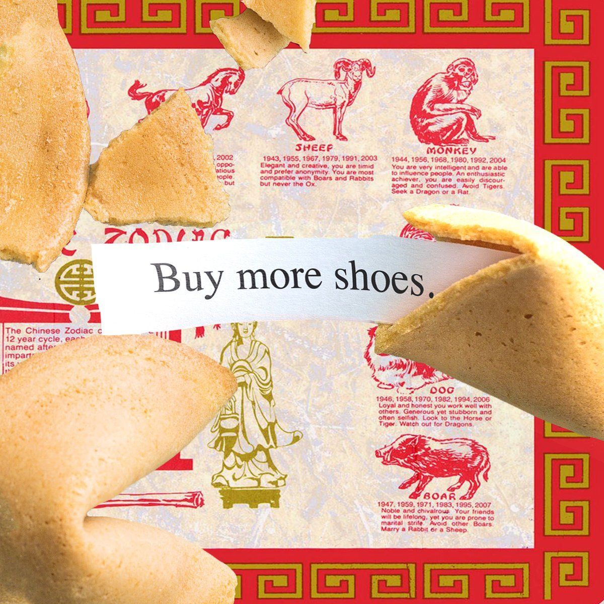 thesolesupplier's tweet image. I'm 100% cool with this fortune cookie 🥠