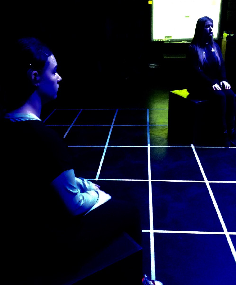 TTAParts's tweet photo. @ThetfordAcaduk Yr13 students experimenting with style, form &amp; content for their devised piece exploring autism #challengingcreativity https://t.co/IHLkUSknfz