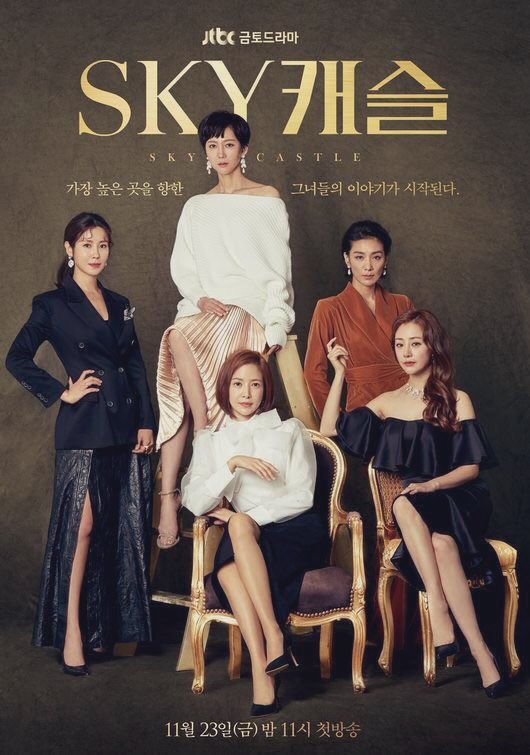 Power Women ensemble from  #SkyCastle | bunch of strong willed women that had their own dreams and perspectives in life.The love and hate relationship between each of them is just off the charts. also their offscreen chemistry,I truly enjoyed seeing them banter behind the camera