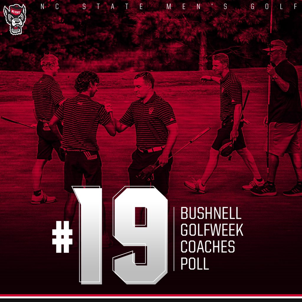 We’ve moved into the top-25 in the Bushnell Golfweek Coaches Poll!

Pack ranked 19th in the poll released today. Back in action Sunday.