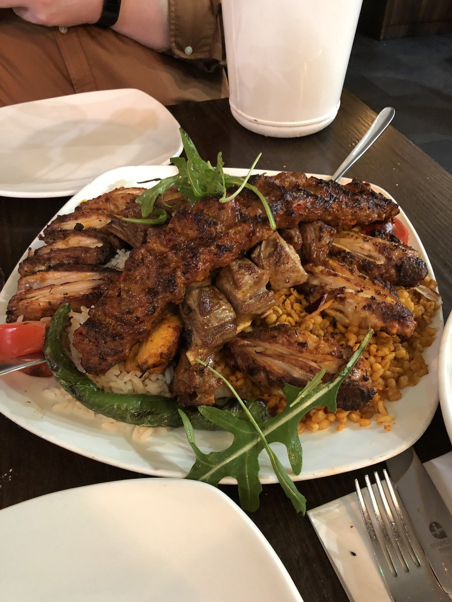 maddie_mcfc's tweet image. Had the most amazing meal at @AntepKitchenMK tonight. I won’t lie, I had a tear in my eye eating these lamb ribs. Best food I’ve ever had in all my life. Unreal.