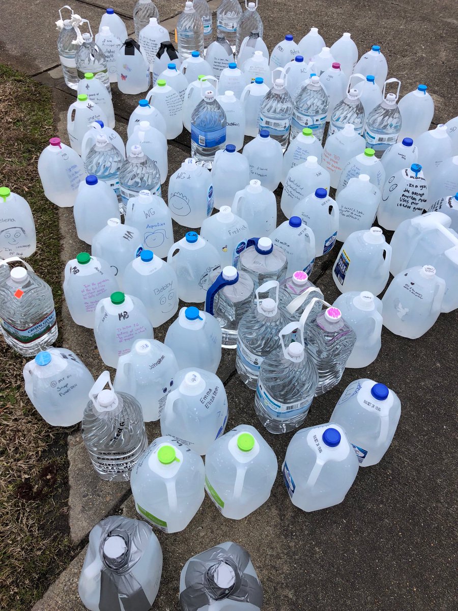Water walk complete! Learned about access to water and over 100 bottles of water donated to 99forthe1! #LionsAmazing