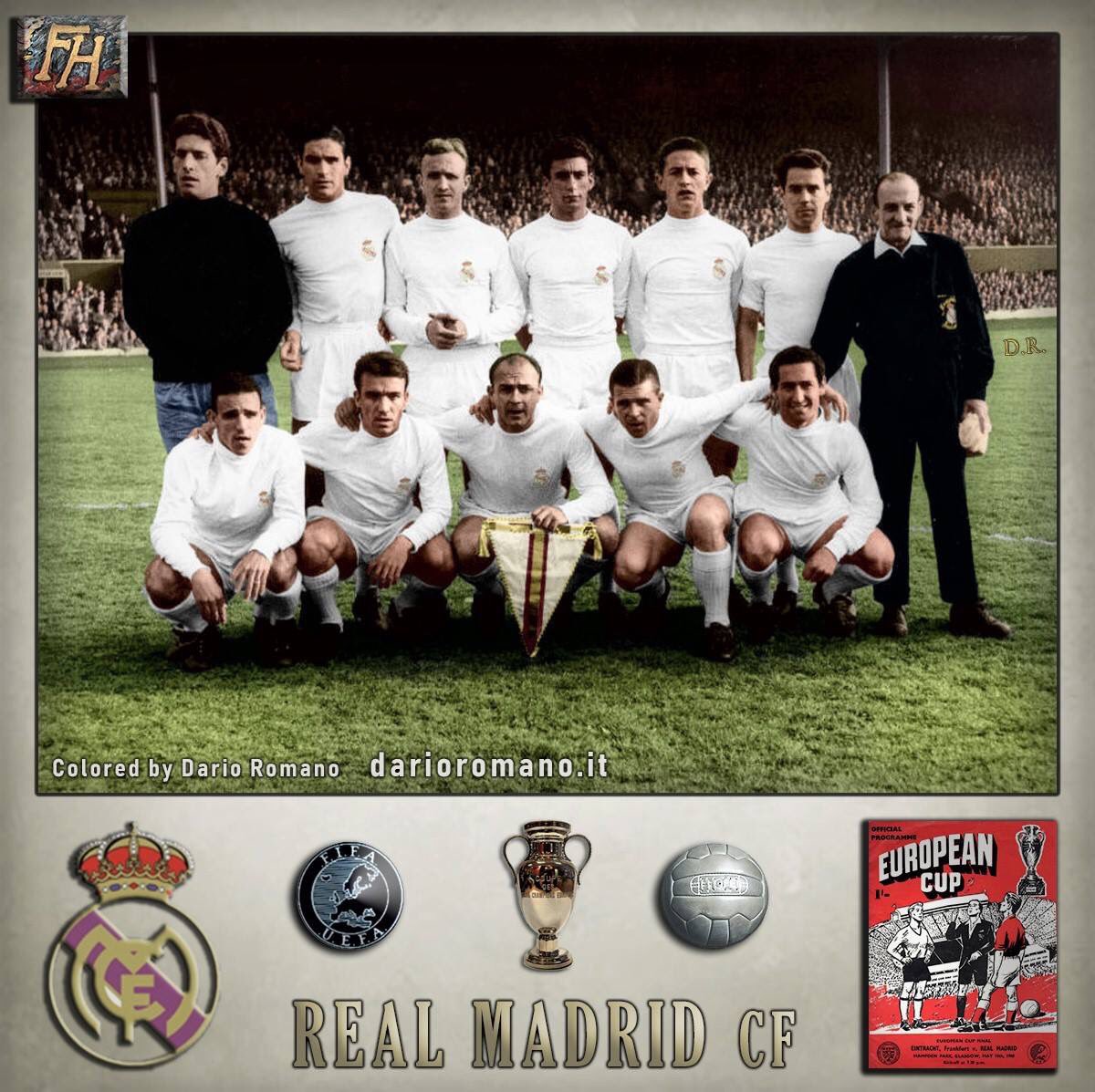 Real Madrid Vs Eintracht Frankfurt 1960