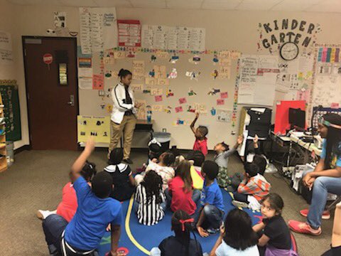 We are proud to have our very own Boone Alumni, Cristina for Career Day! #Automotivecareers #AliefCTE #onceaboonebearalwaysaboonebear   #teamnolimits #holmeshighlights @Alief_Career