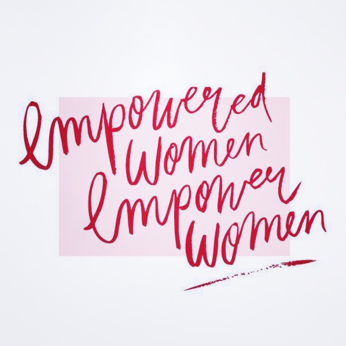 Empowered women empower women. #InternationWomensDay