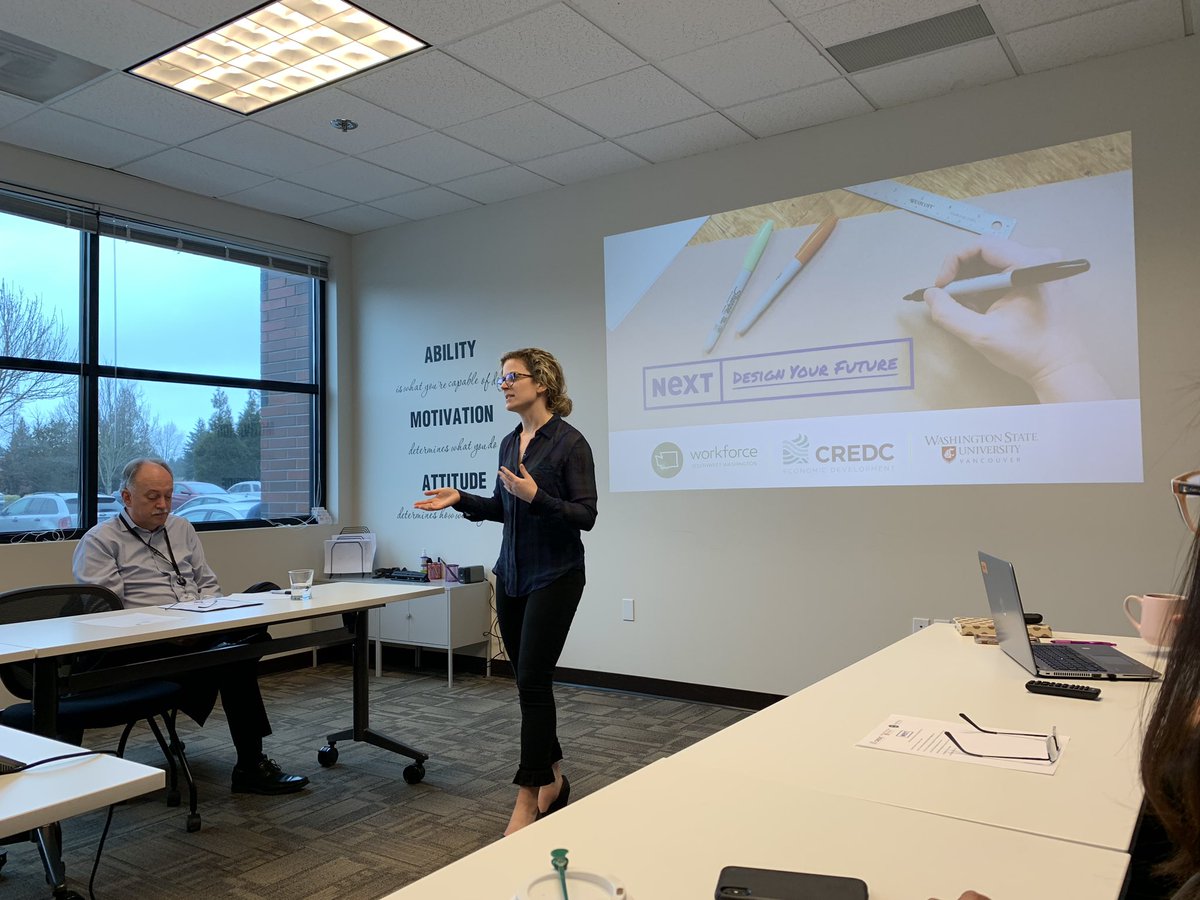 MaxAult's tweet photo. Investing with purpose and intention in partnerships supporting our youth and education.  @MMartin_WSW presenting to our superintendents on how #NextSuccess is changing the way we provide career support to the next generation.  @WorkforceSWWA @CREDC_Clark https://t.co/SIhPgzgTGI