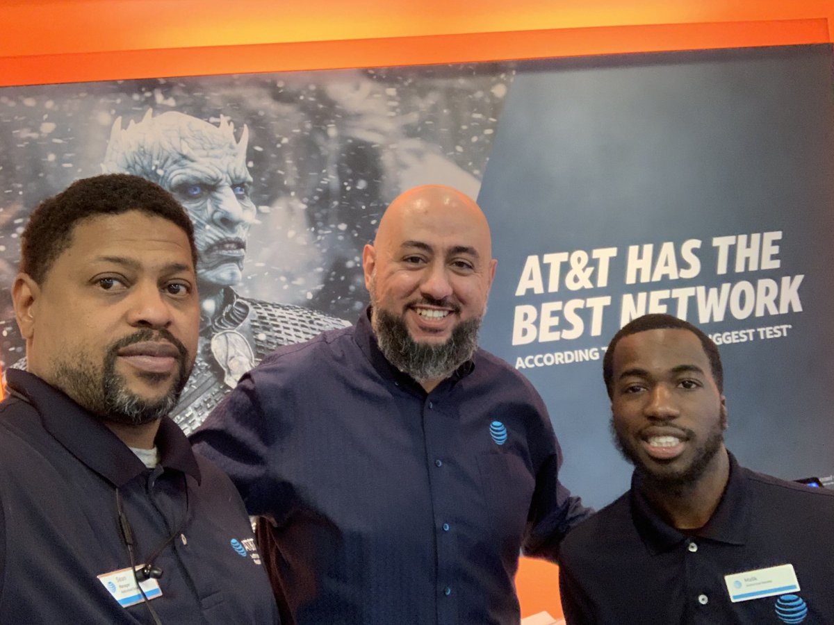 Working it with  <a href="/Paul_Abdelmalik/">Paul Abdelmalik</a> and the Ice King !! No dtv yet but some great #FIRSTNET  leads!! The day is young we’ll get there #EASTignite2019  <a href="/ATTBrandywine/">AT&T Portables, Brandywine</a>