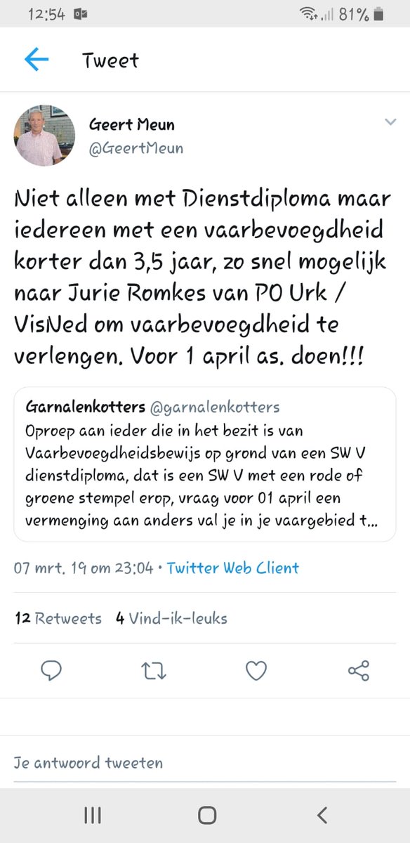 Als je slim bent even  (laten) aanvragen !