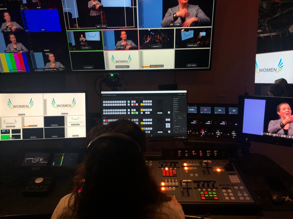 livexproduction's tweet photo. Last month we got to host and stream the very first Women In Streaming Media Summit in our Studio &amp; Lounge. Here's to all of our women in streaming on this #InternationalWomensDay @WomenStreaming https://t.co/kBHcR6myl2
