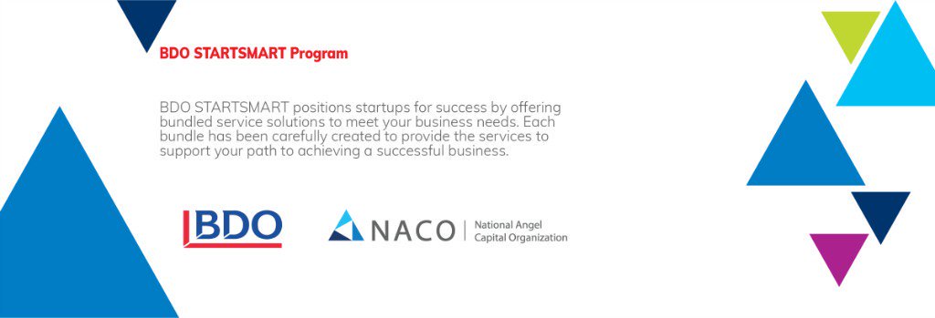 Start smart with NACO and <a href="/BDO_Canada/">BDO Canada</a>! NACO-backed companies can now apply for BDO's STARTSMART Program and receive services such as 3 months of cloud-based payroll and bookkeeping services. For more information and to apply - CLICK HERE! hubs.ly/H0gXQLg0