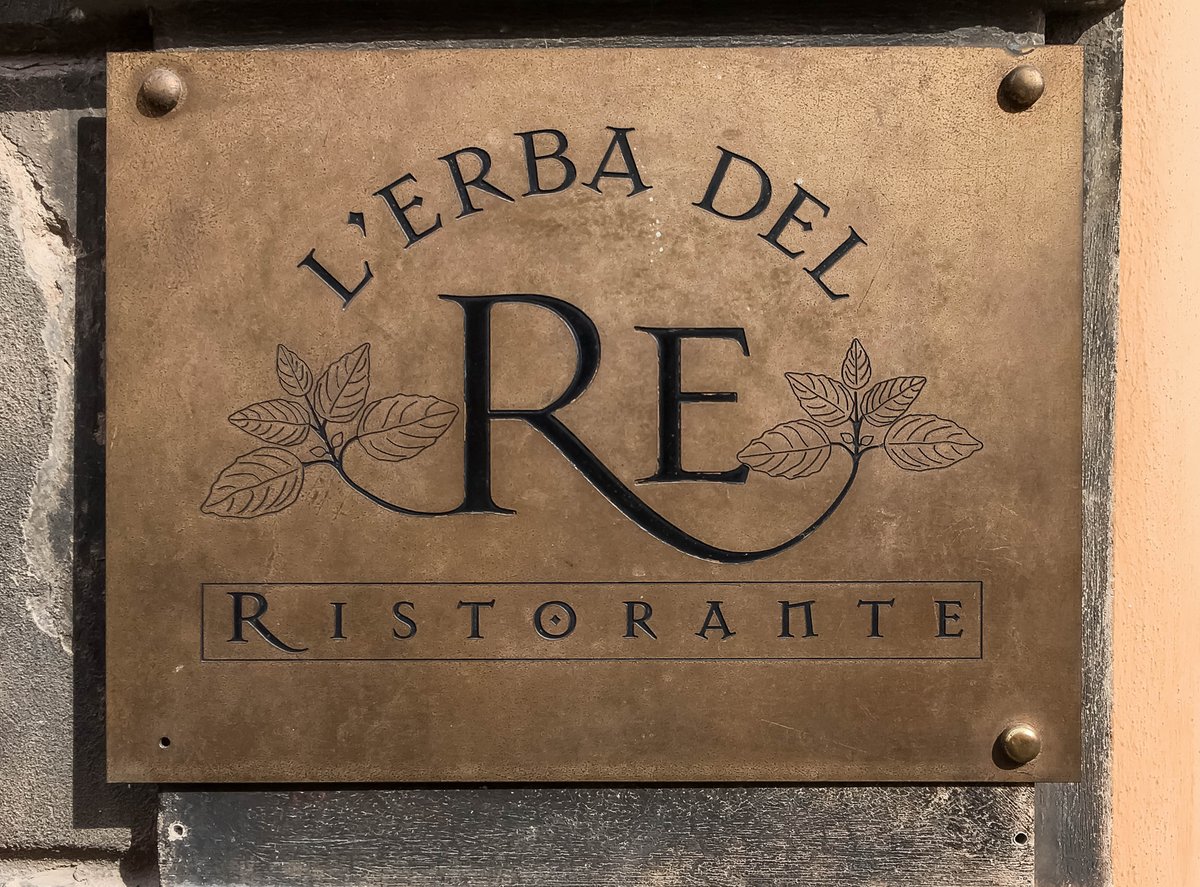 Claudio Piccinini (@etpicci) on Twitter photo Another nice, quite sophisticate use of my friend's Jon <a href="/barnbrook/">jonathan barnbrook</a> (now) classic typeface #Mason, from Emigre Fonts.
“L’Erba del Re” is a trendy, luxury restaurant here in Modena, Italy.
<a href="/FontsInUse/">Fonts In Use</a> <a href="/BarnbrookStudio/">Barnbrook</a> <a href="/hardwig/">Florian</a> <a href="/stewf/">Stephen Coles</a> #streetart #emigrefonts Another nice, quite sophisticate use of my friend's Jon <a href="/barnbrook/">jonathan barnbrook</a> (now) classic typeface #Mason, from Emigre Fonts.
“L’Erba del Re” is a trendy, luxury restaurant here in Modena, Italy.
<a href="/FontsInUse/">Fonts In Use</a> <a href="/BarnbrookStudio/">Barnbrook</a> <a href="/hardwig/">Florian</a> <a href="/stewf/">Stephen Coles</a> #streetart #emigrefonts