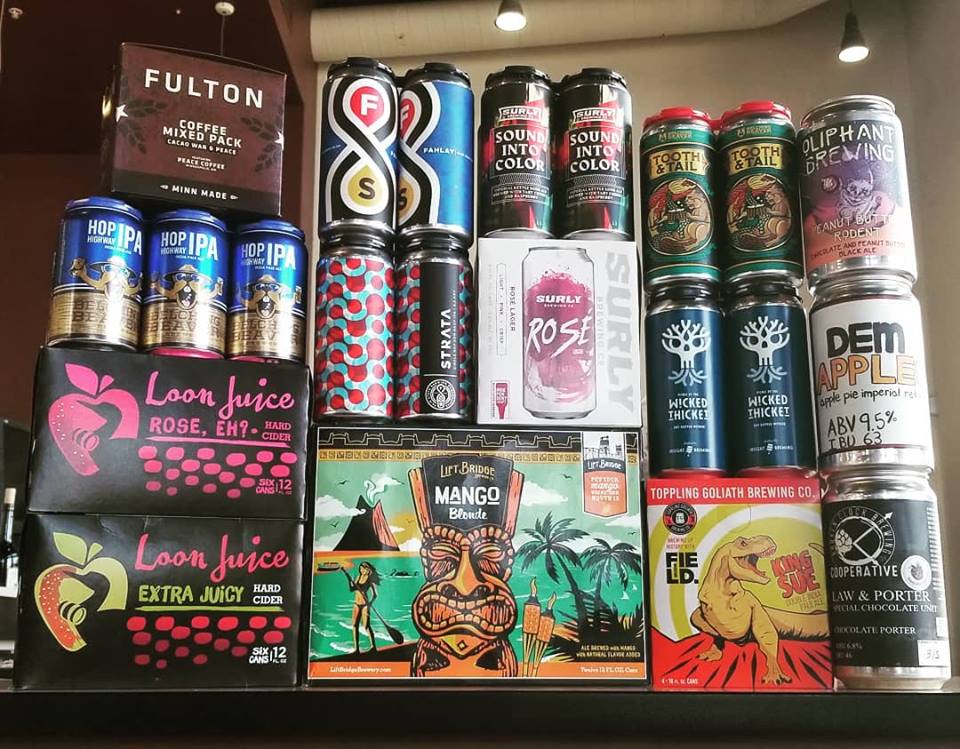 topvaluliquor's tweet photo. Load up before the snow hits tomorrow! Grab a new beer/cider from @fultonbeer @belchingbeaver @LoonJuiceCider @FairStateCoop @LiftBridge @surlybrewing @InsightBrewing @TGBrews @BrokenClockbrew or @OliphantBrewing! #MNbeer #craftbeer #drinklocal #rosebeer https://t.co/yeamGOnnxe