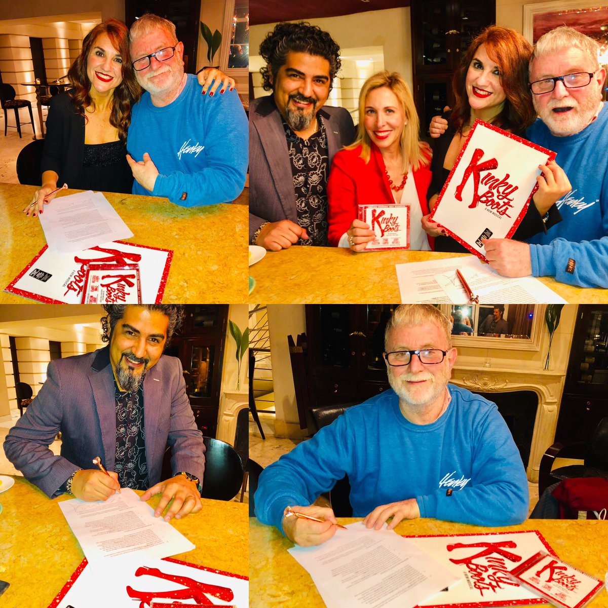 Debido incumplimientos en el convenio con Rimas(Ricky Pashkus/Flor Masri)donde se manifestaba la intención de Coproducir KINKY BOOTS en Argentina, damos por finalizada nuestra relación con RIMAS y nos desvinculamos de este proyecto al q tanto tiempo, trabajo y cariño le pusimos