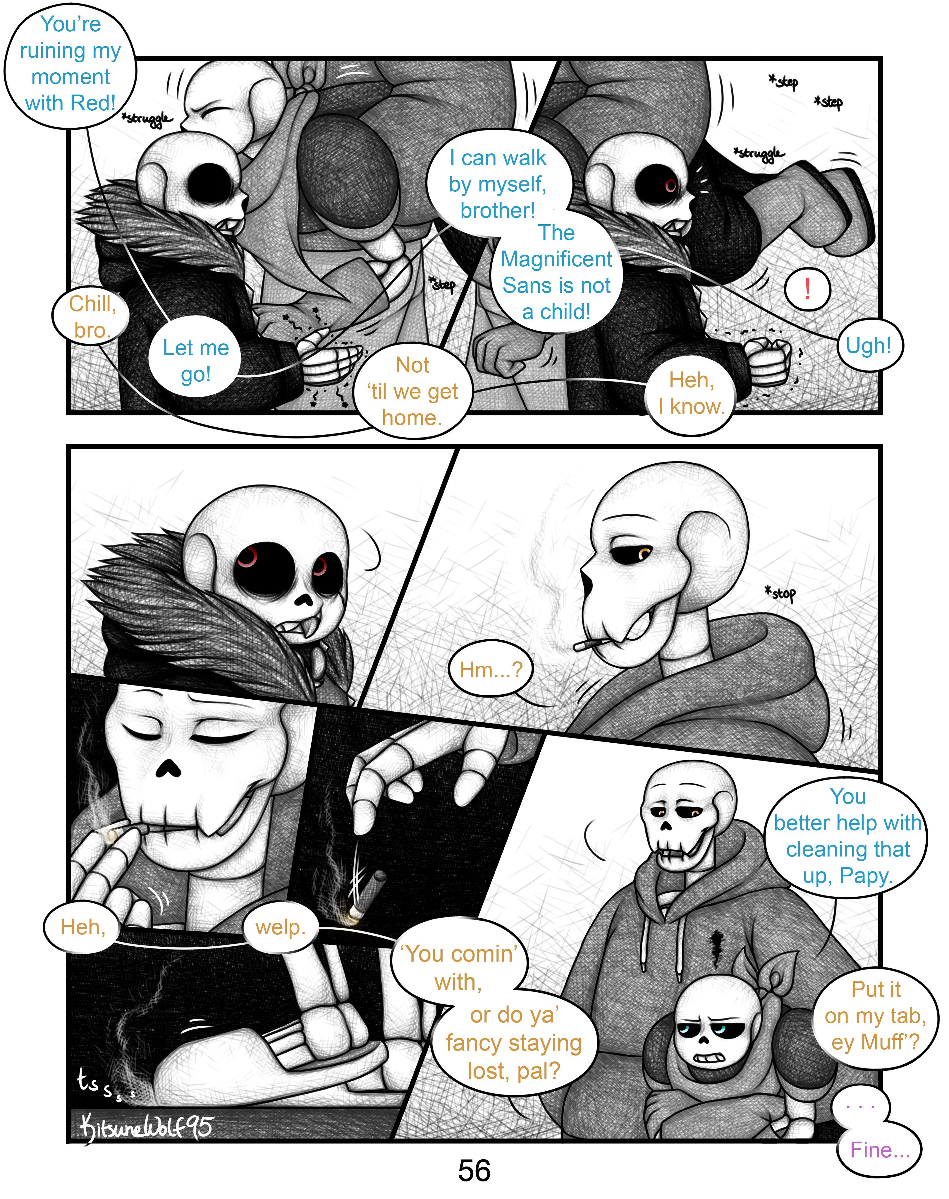 Comic: OUT OF CONTROL…by me (part 1) killer sans & Chara are coming!! (part  2) underfell & underswap!? (previous)/(NE…