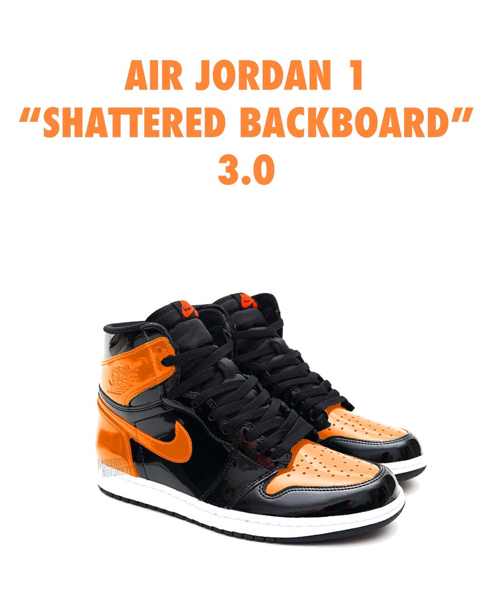 patent leather shattered backboard