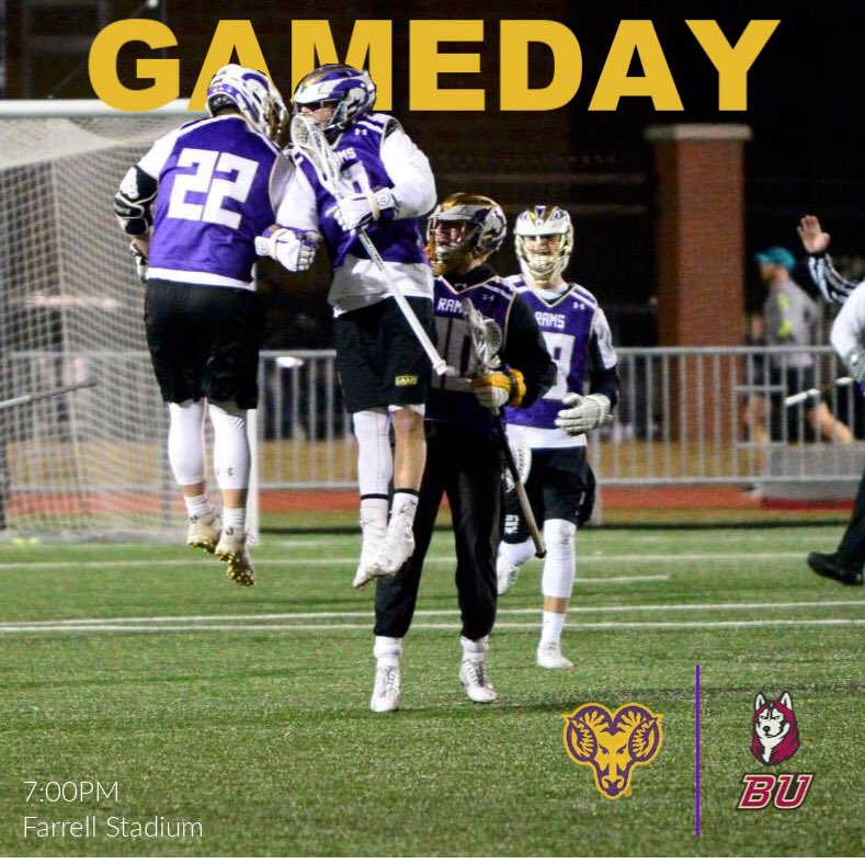 WCULacrosse's tweet photo. Come watch the Rams take on @bloomsburgmenslax in the Stadium at 7PM!! #ramsup #ramsby90 https://t.co/4GBnkNH7BN