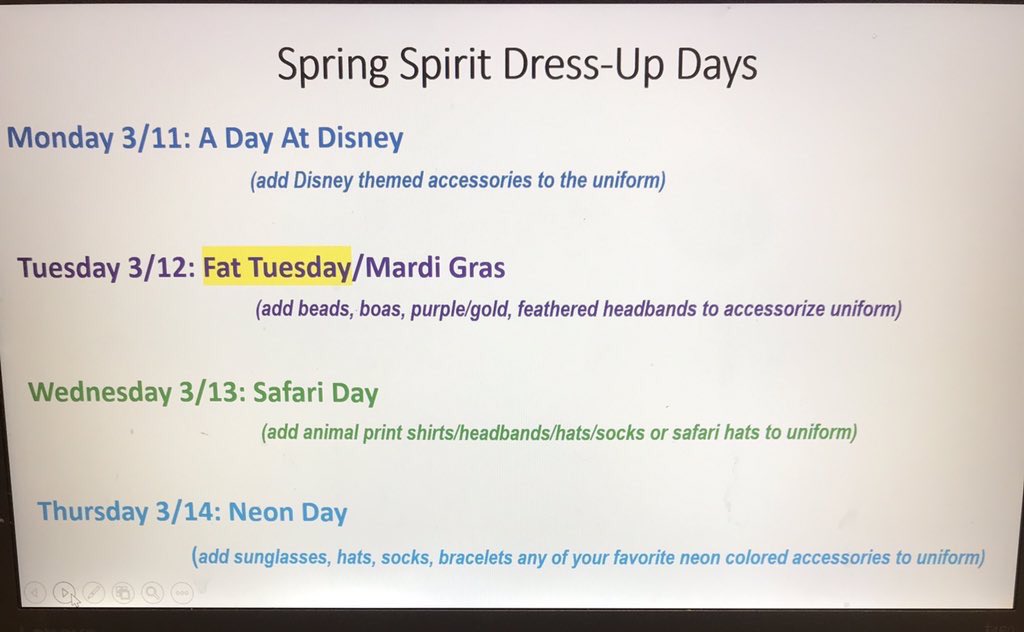 Next week a lot of things are happening! Make sure you are dressed up and enjoying the events going on! 😃 @TitanSGA411