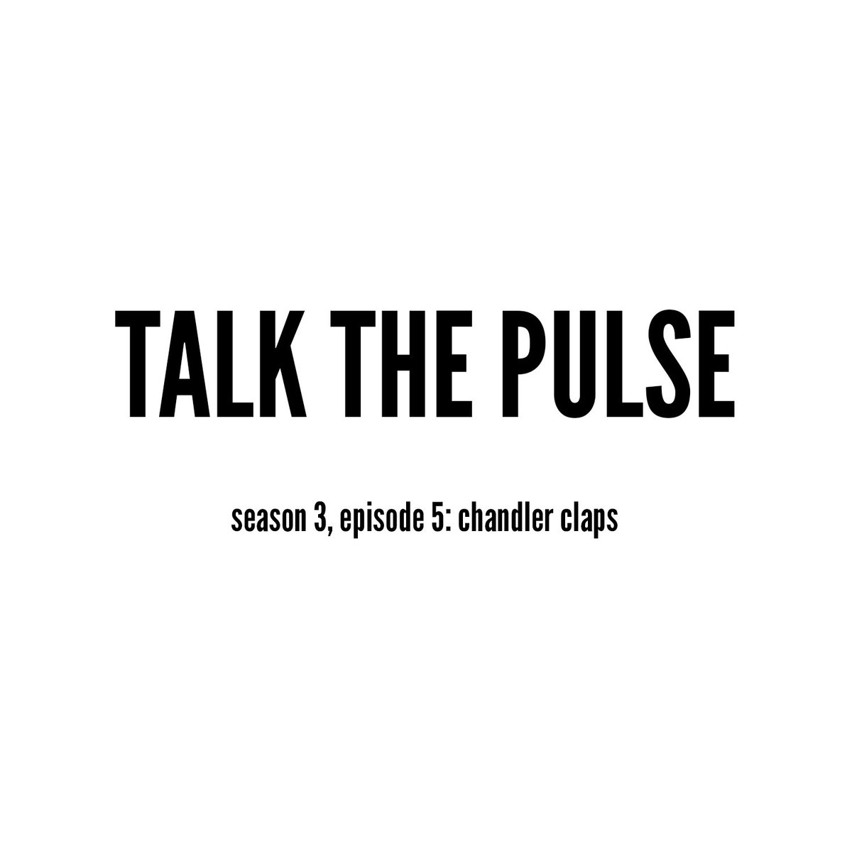 Another new episode of Talk the Pulse is on deck, head over to takethepulse.com/podcast to listen!