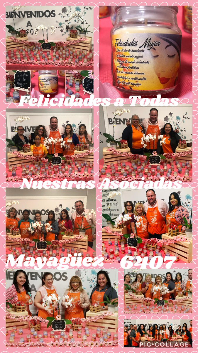 michelle20555's tweet photo. Happy International Women Day. Gracias por su trabajo dia a dia #thd6407 #OneTeamPR https://t.co/20TV6QNcYw