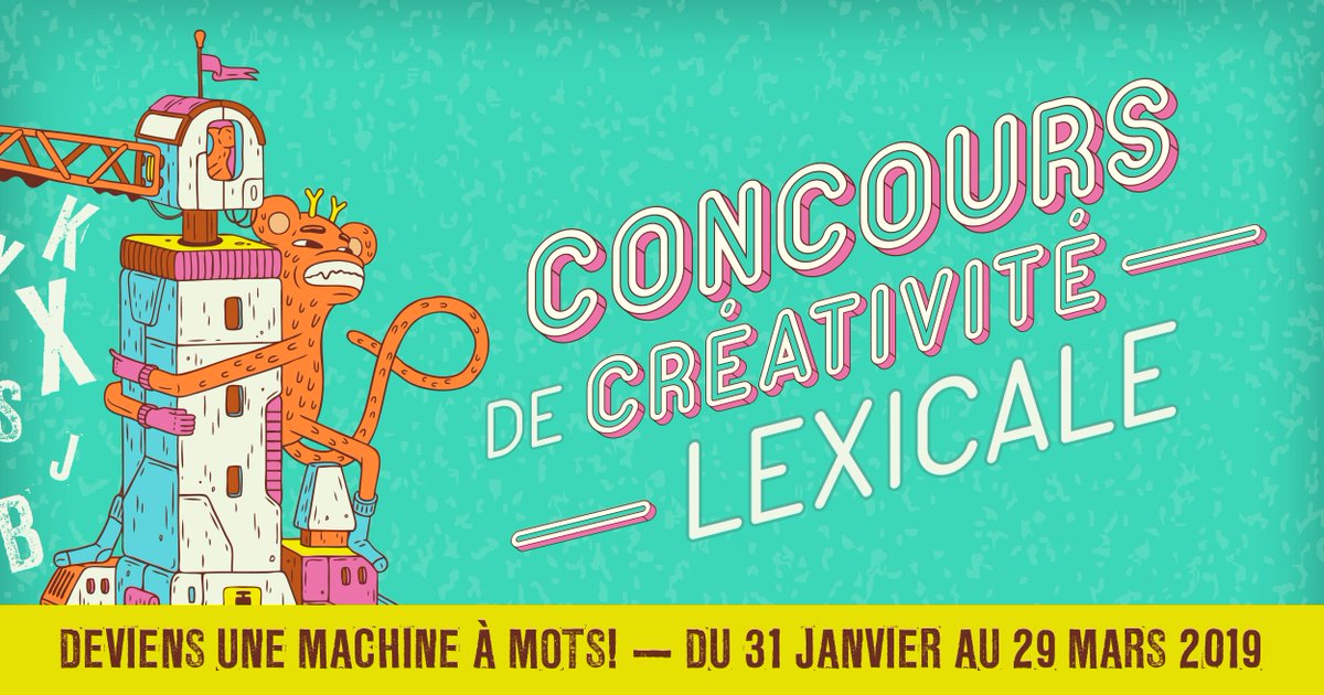 Enseignantes et enseignants de français au secondaire, vous avez jusqu'au 29 mars pour participer! francofete.qc.ca/creativite-lex…