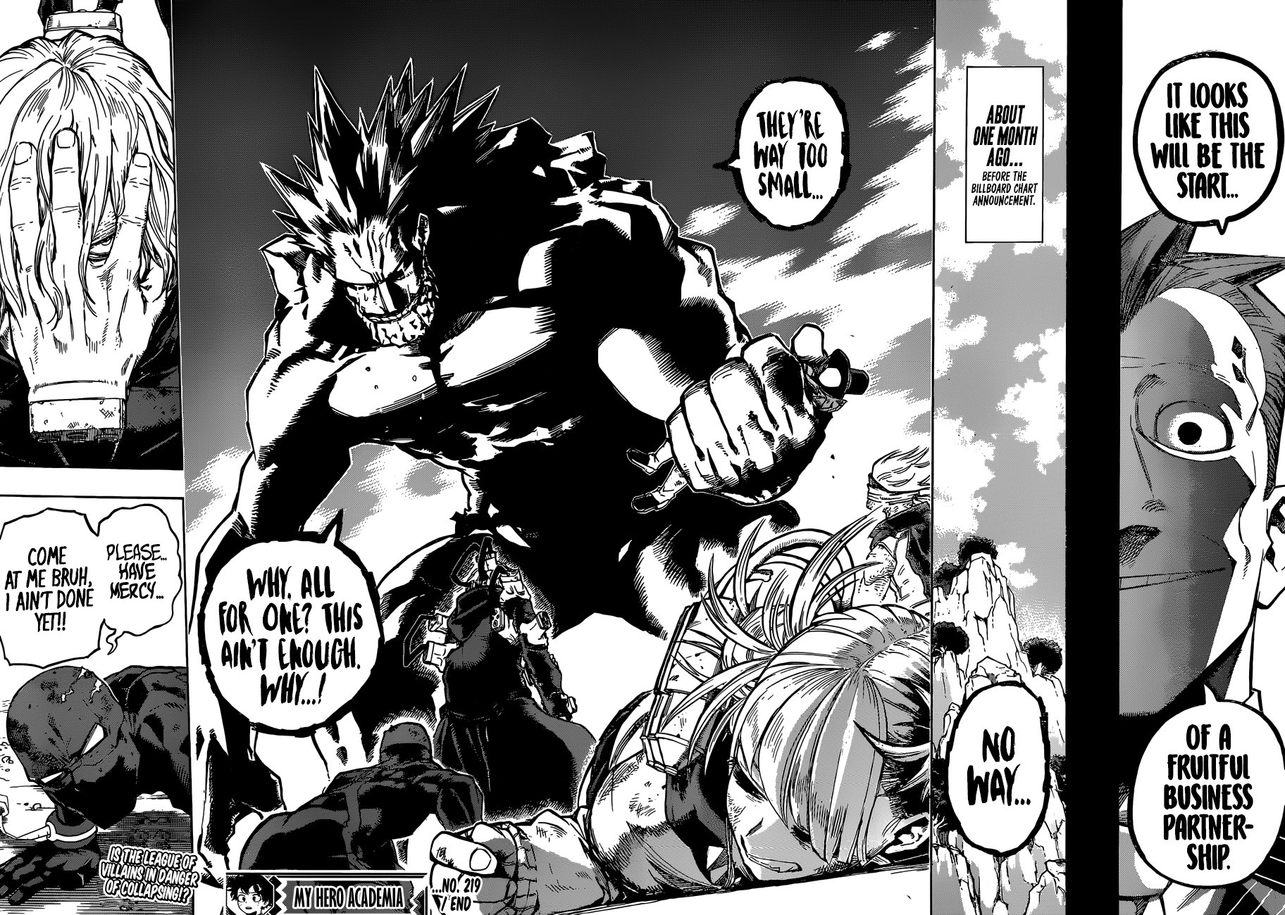 Brothere Myheroacademia Ch 219 Yoooooo Gigantomachia Eviscerated The Lov Giran Is A Straight Up Badass Detnerat Is Black Marketing Weapons To Villains For Surveillance Liberation Slide N Go Looks