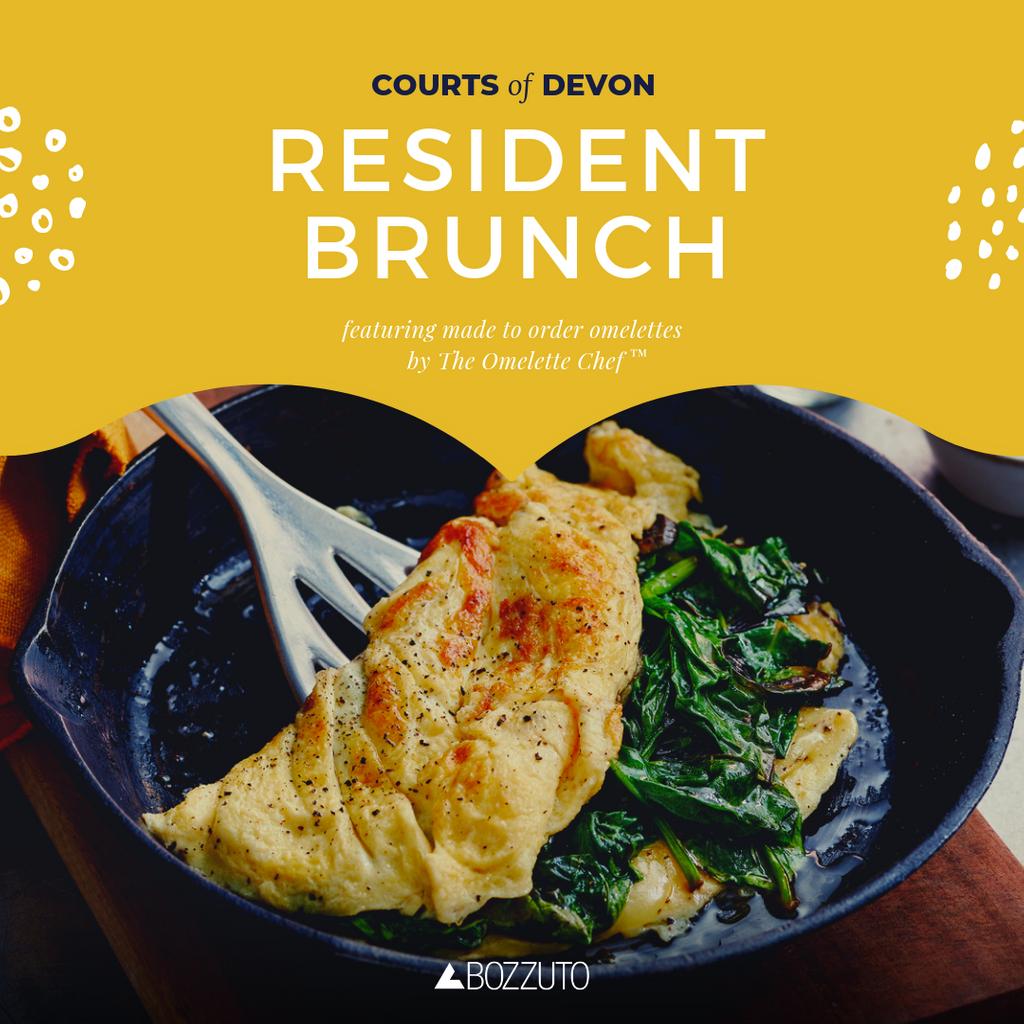 CourtsOfDevon's tweet photo. Reminder: Tomorrow is our resident brunch featuring made to order omelettes by The Omelette Chef! The festivities start at 10:30 AM and end at 12:30 PM. We will see you there! ๐ณ #courtsofdevon #brunch #bozzutoliving https://t.co/6wLosNVUeX