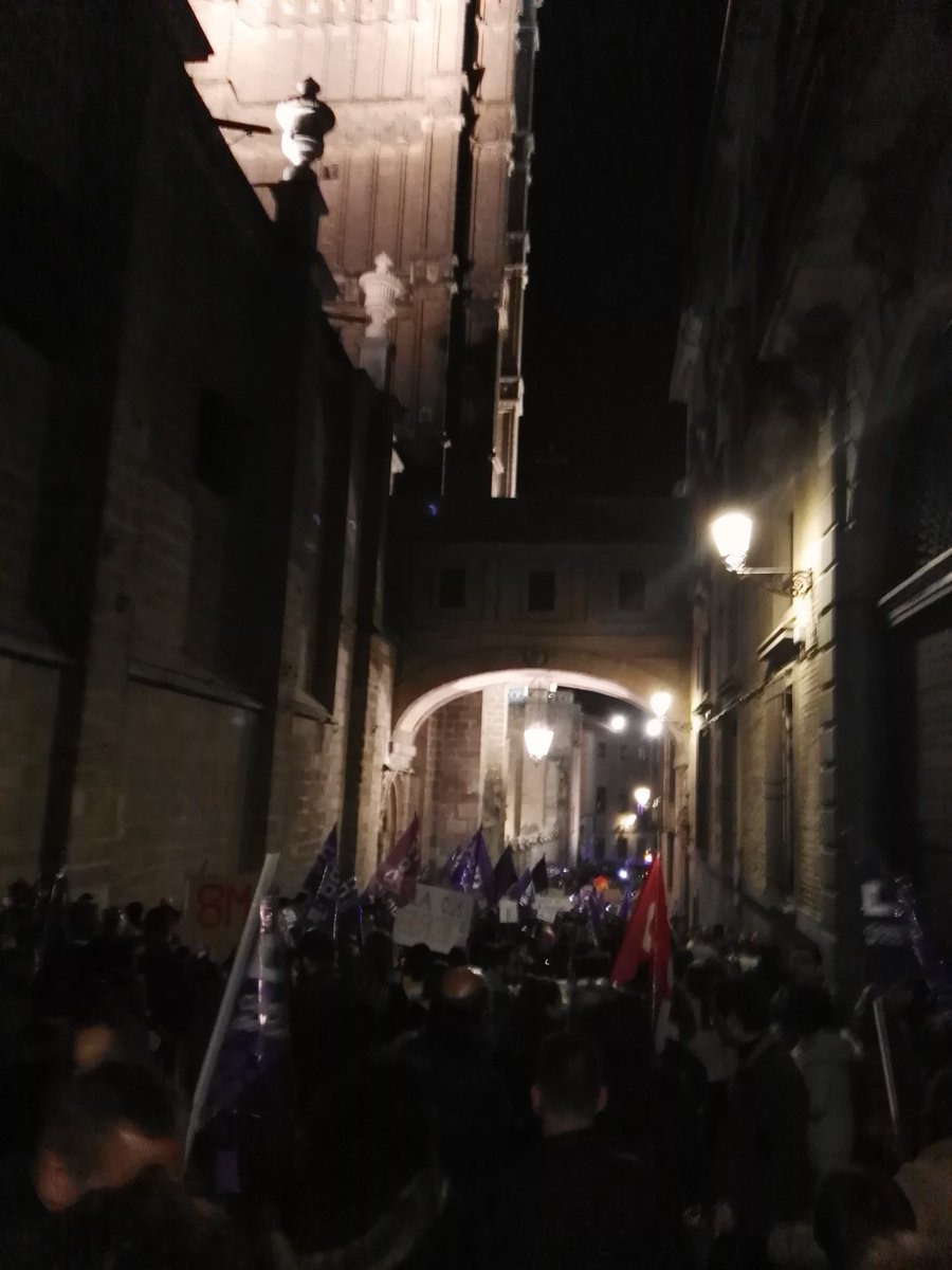 Toledo también es morado #8deMarzoHuelgaFeminista