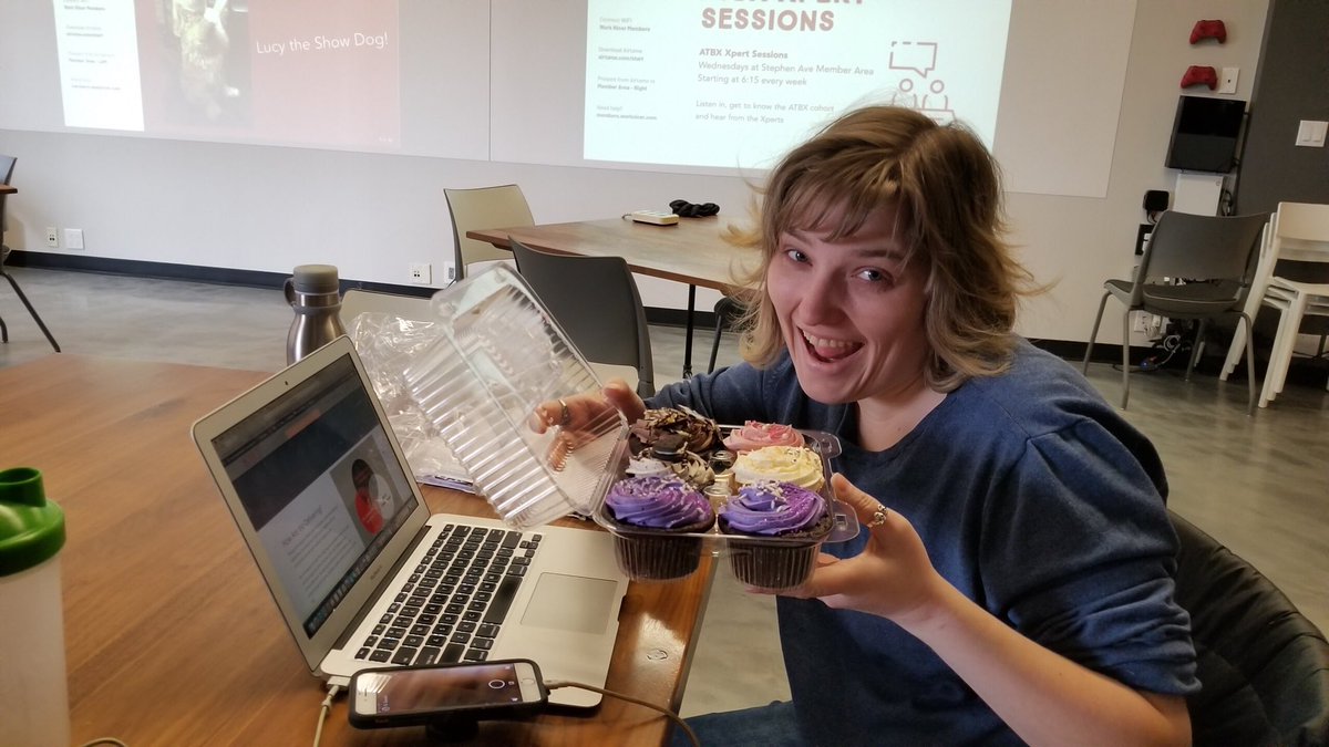 ScoutEngg's tweet photo. Happy birthday to our Digital Marketing Advisor, Amber! Celebrating with cupcakes at the Scout office! 

#engineering #Scout #entrepreneurs #digitalmarketingyyc #yyc #calgarybusiness #birthday #cupcakes https://t.co/TM4nQWVvbn
