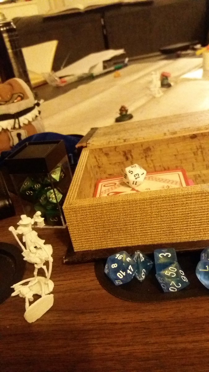 groovy_meme's tweet image. Dungeons the Dragon-ing
(Jk its pathfinder)
More specifically, we're playing the pure steam campaign setting 😊
#DnD #pathfinder #PureSteam #dungeonsanddragons