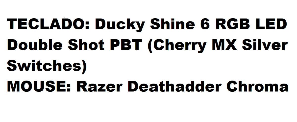 SORTEO!! MOUSE Y TECLADO GAMING 🔥
REQUISITOS OBLIGATORIOS:
-Seguirnos en Twitter: @kodgamingtv &amp; @PgodTV
-Seguirnos en instagram: @Ivankodcerro &amp; <a href="/pgodtv/">pgod</a>
Suscribirse a 2 canales de youtube: 
-goo.gl/YUnm6s
-goo.gl/E14oqB
-Dar like y RT a este Tweet !