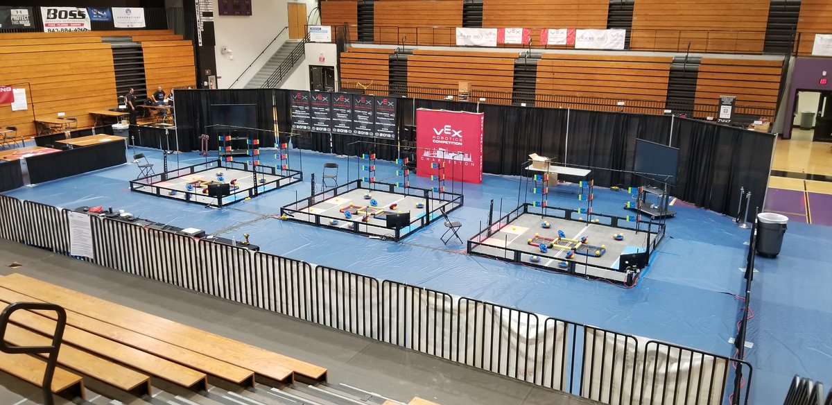 wahsrobotix's tweet photo. The West Ashley HS Robotics team is proud to be hosting the SC State Robotics Championship tomorrow, Saturday March 9th. Free admission. Matches begin at 9:30 AM. #RECFoundation #WAHSrobotix https://t.co/nkKpP5bAow