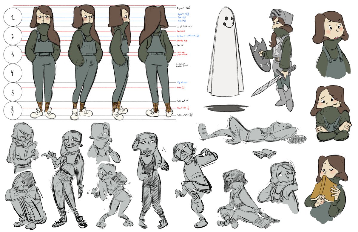 Some pages from my current portfolio! (1/2) 

https://t.co/F23fYs5j5g 