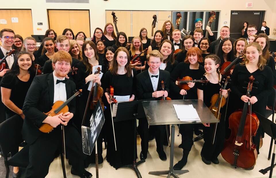 wahiorchestra's tweet photo. Symphony Orchestra participating at Central Washington University’s annual Orchestra Festival! We enjoyed competing as well as listening to other orchestras from across the state. #GoDevs https://t.co/IGDlVyhLJn