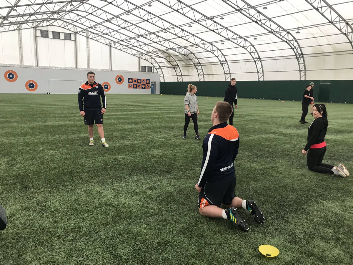MMURUGBY's tweet photo. Great day delivering #KickingCrimeIntoTouch @sportrelief @mcys_mmu @MMUSport @PlattLaneMMU followed by @homelessrugby. Was great to chat with @LooseHeads on the sideline too. Lots of great community rugby work happening @ManMetUni #TryForChange #MakingADifference https://t.co/PYwVEnikTH