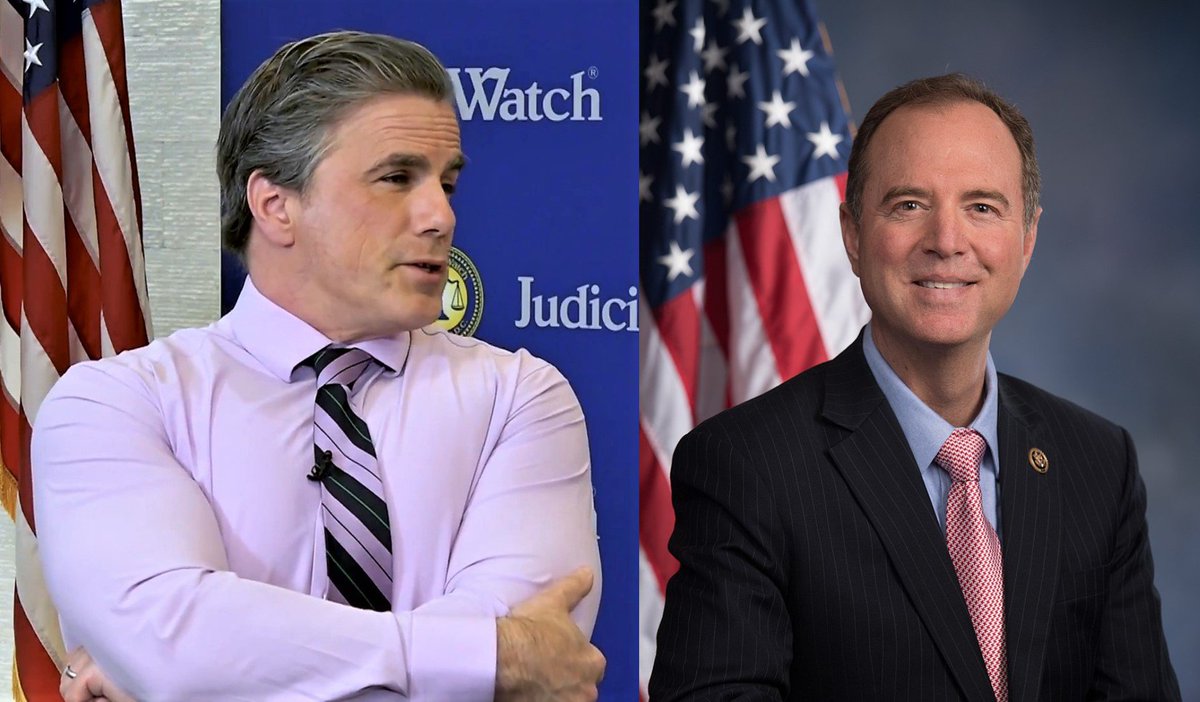 Schiff should be kicked off Intel Committee -- he lied about @RealDonaldTrump and Russia. Also has serious ethics problems over mishandling of classified info and irregular communications with anti-@realDonaldTrump witnesses. youtu.be/Tt-o4pZXETY   
judicialwatch.org/press-room/pre… …