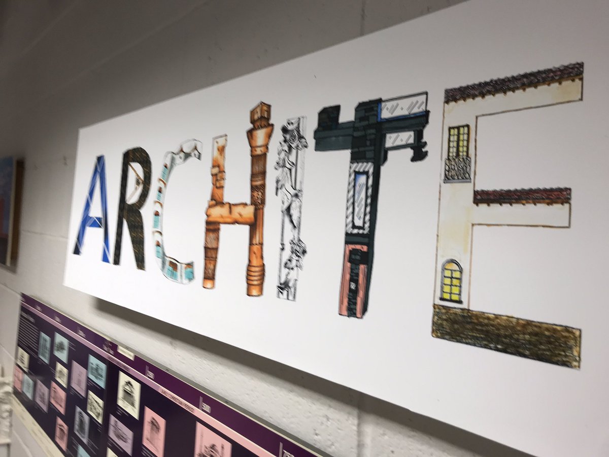 hcpss_ArchAtARL's tweet photo. The senior class made a new classroom sign and I love it! Great job guys! https://t.co/0tOe1wE5So