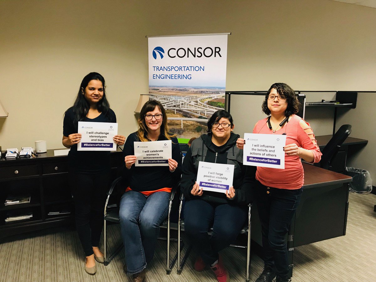 CONSOREngineers's tweet photo. Today on #InternationalWomensDay we celebrate the strong, inspiring females on our team who make a difference each day at @CONSOREngineers and in the communities in which they live.  These are just a few of the amazing women making a #CONSORimpact

#IWD2019 #BalanceforBetter https://t.co/P20kPRKsWw