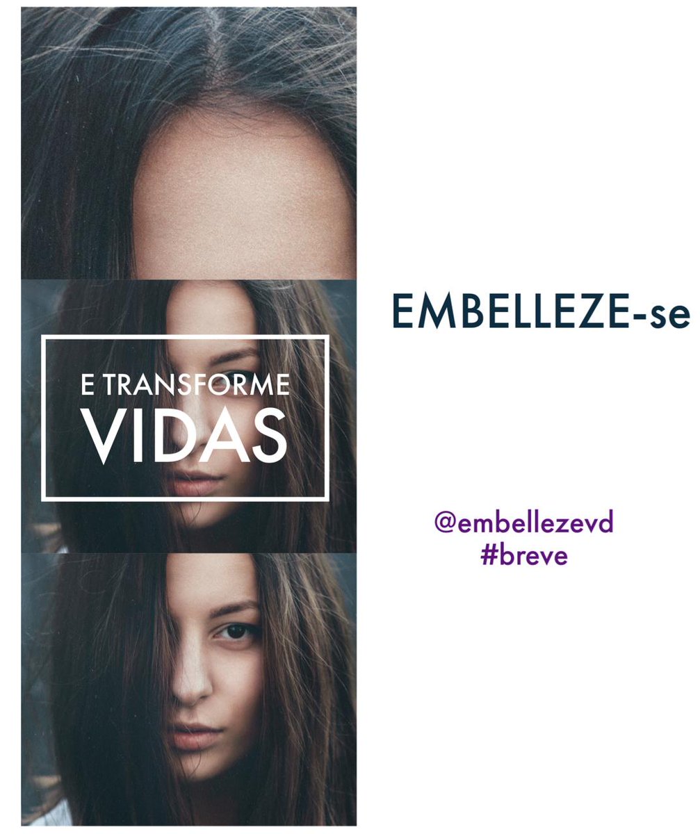EmbellezeVD's tweet photo. O maior movimento de beleza para seus cabelos está para começar. Contagem regressiva começou! #Acompanhe #Embelleze-se #EstaChegando #Breve https://t.co/4bwzey95NS