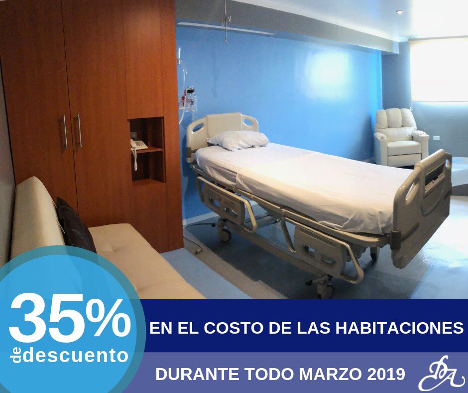 HospitalCMA's tweet photo. Porque lo más importante para nosotros es tu salud... aprovecha este gran descuento durante todo el mes de MARZO 2019. #HospitalCMA👩🏼⚕👨🏼⚕🏥💞
**Promoción válida en el área de hospitalización.
**No aplica en UCI.
**Para más información contáctanos en DM o vía telefónica. https://t.co/DyJrFzNuBJ