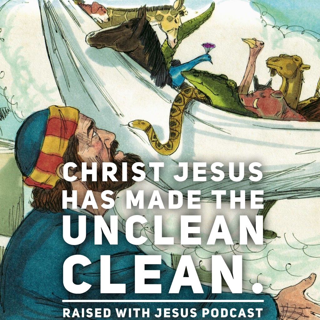 RaisedWithJesus's tweet photo. Acts 10.  What does Jesus have in mind for his clean people?  Listen to the #raisedwithjesus #podcast to find out! #welstoledo #dailybible #dailyjesus #resurrectionlife https://t.co/ZUVub3s913