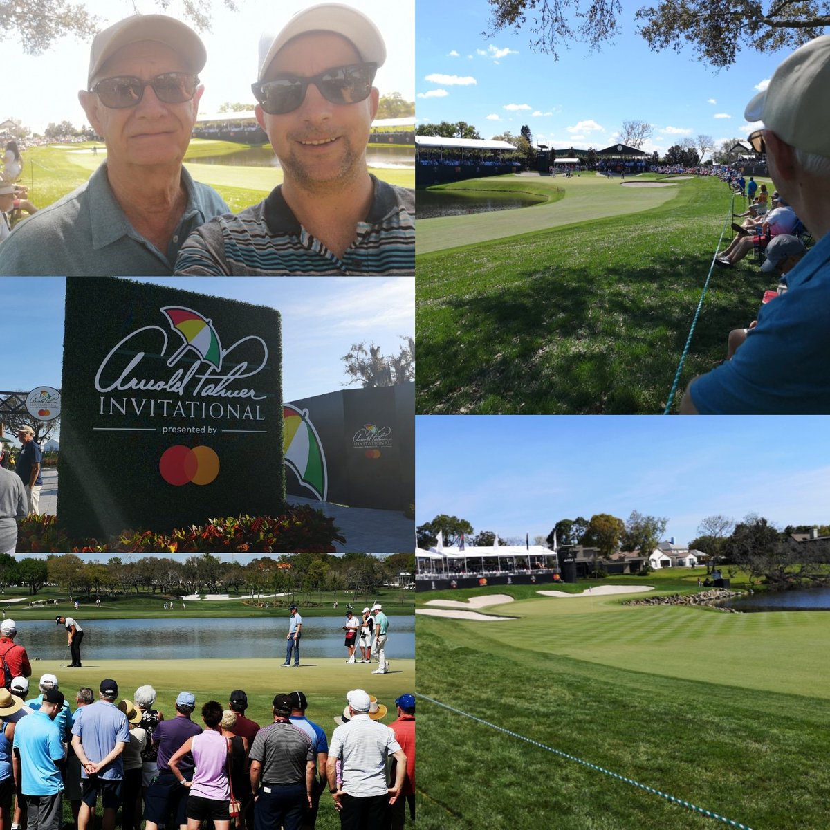 small_peter's tweet photo. Loved my day @APBayHill #ArnoldPalmerInvitational team Rosie #justinrose99 https://t.co/jmEoolRo1S