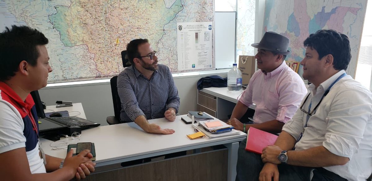 asambleadeant's tweet photo. Hoy @SaulUsuga diputado y presidente de la Comisión de Paz y Derechos Humanos, estuvo planeando líneas de trabajo desde la sede de la Organización de las Naciones Unidas en Medellín. https://t.co/F7WzcdBnwc