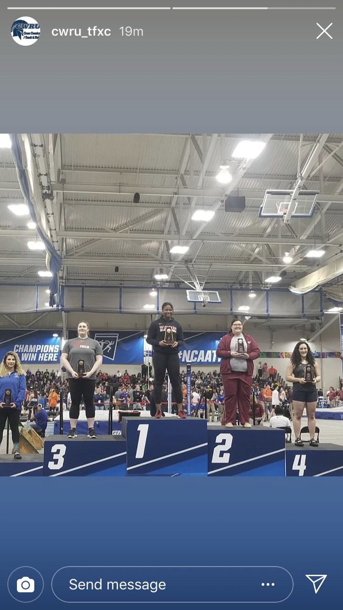 LargeMensClub's tweet photo. So proud of our All-American Cassandra Laios 💙 https://t.co/1L0GO4EzZb