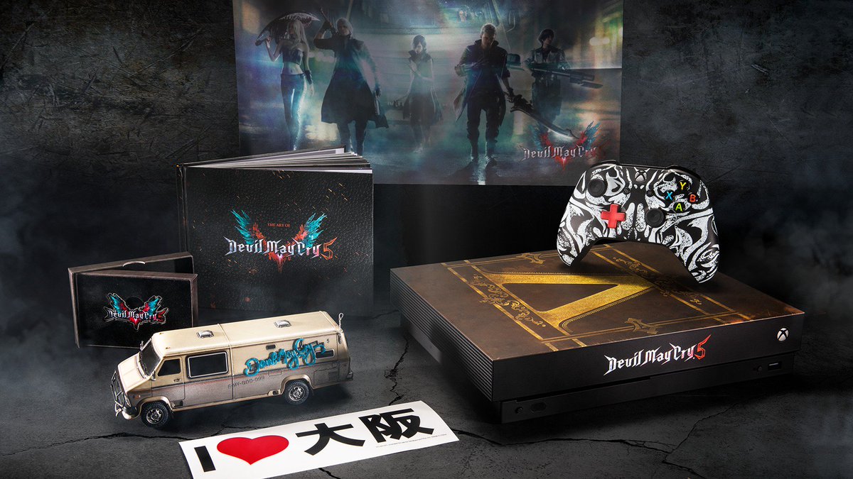 Montana collection edition. Devil May Cry 5 Collector's Edition. DMC 5 Collectors Edition. Xbox one aerea Collector's Edition. Xbox 1 s кастом волны.