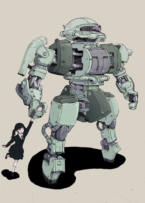 「ロングヘアー ロボット」のTwitter画像/イラスト(古い順)