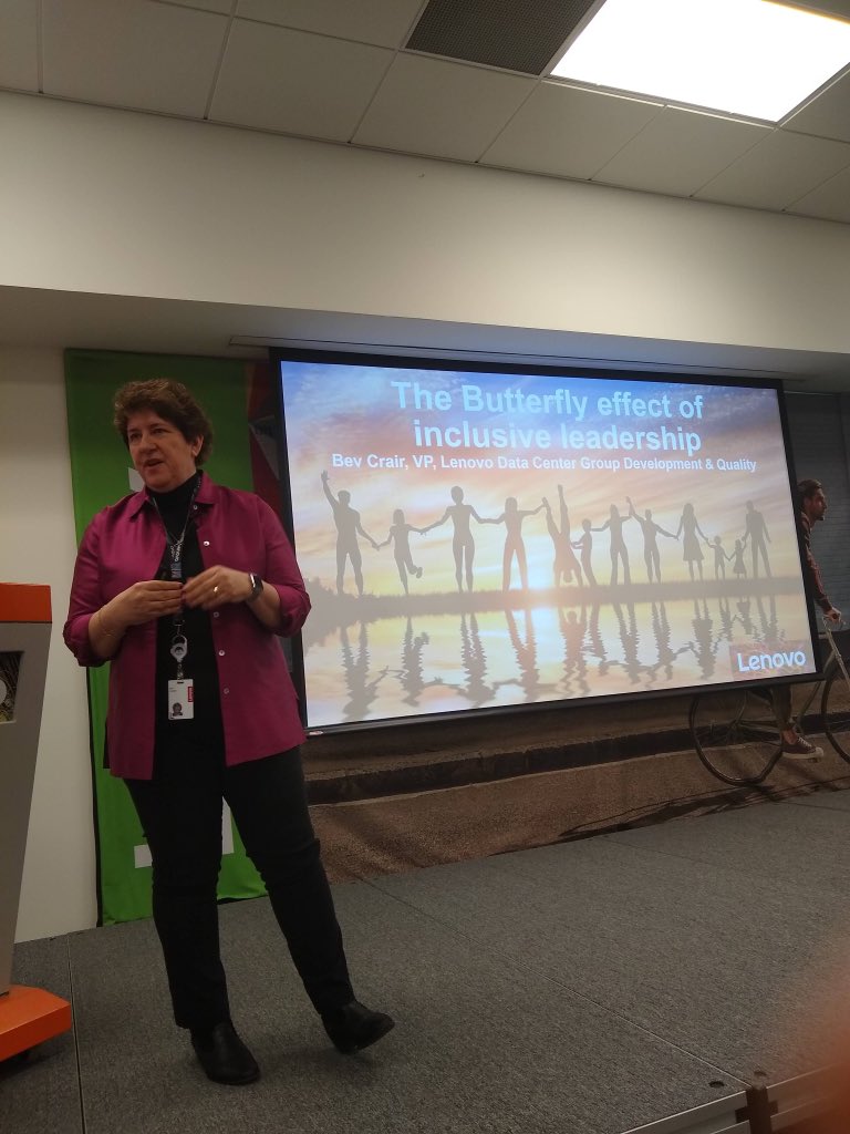 Small actions can make a big difference. Take action today. Thanks <a href="/bcrair/">Ben Crair</a>! #IWD2019 #WeAreLenovo